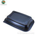 Одноразовая пищевая качество вынос Black Microwave Food Box